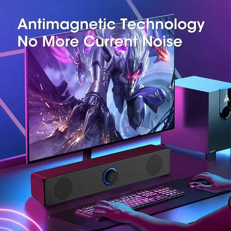 Home Cinema With Wireless Rear Speakers - مكبر صوت 2.1 قناة للتلفزيون/الكمبيوتر، سماعة