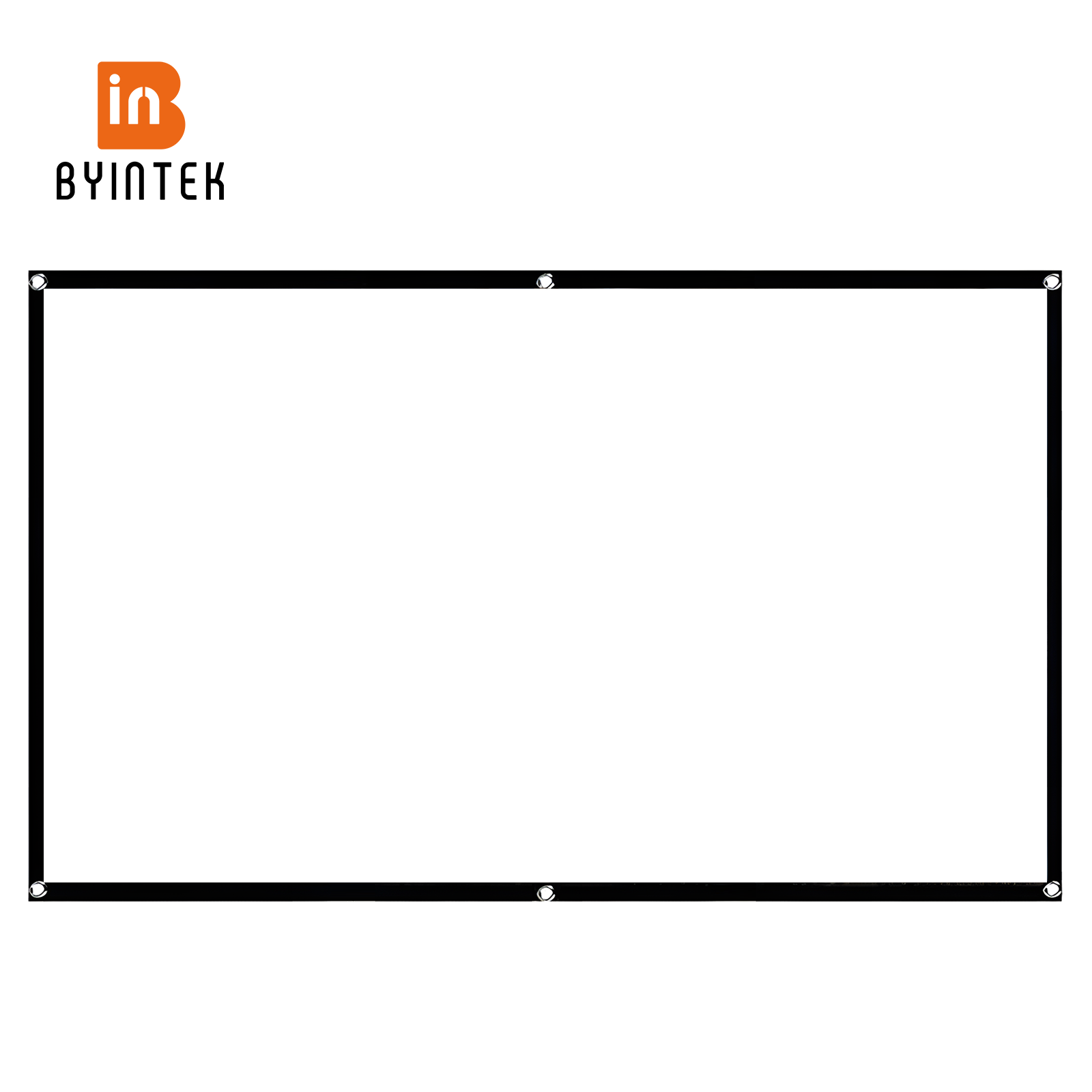 Home Cinema Blanc - شاشة عرض BYINTEK 100 بوصة شاشة