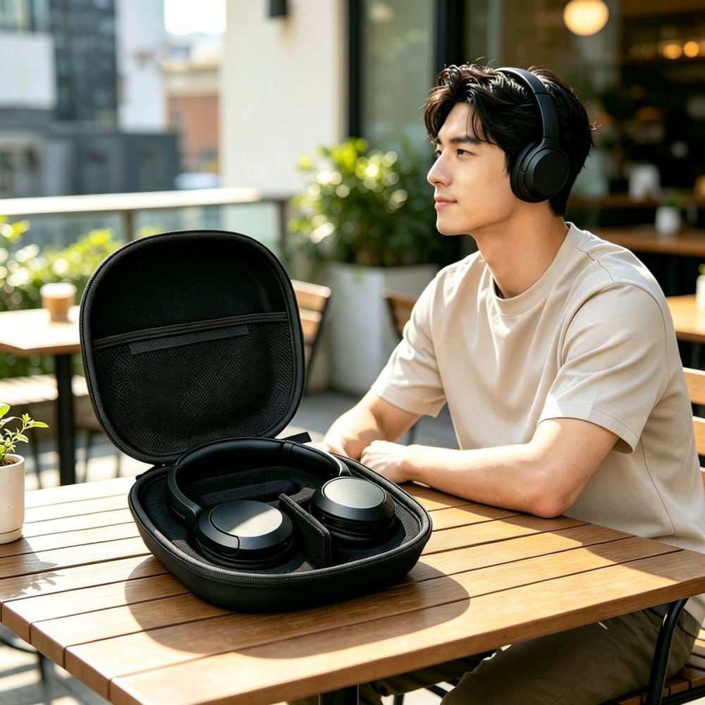 حافظة تخزين مقاومة للصدمات لسم - مراجعة Sony Headphone Wh-1000Xm5 وسعره