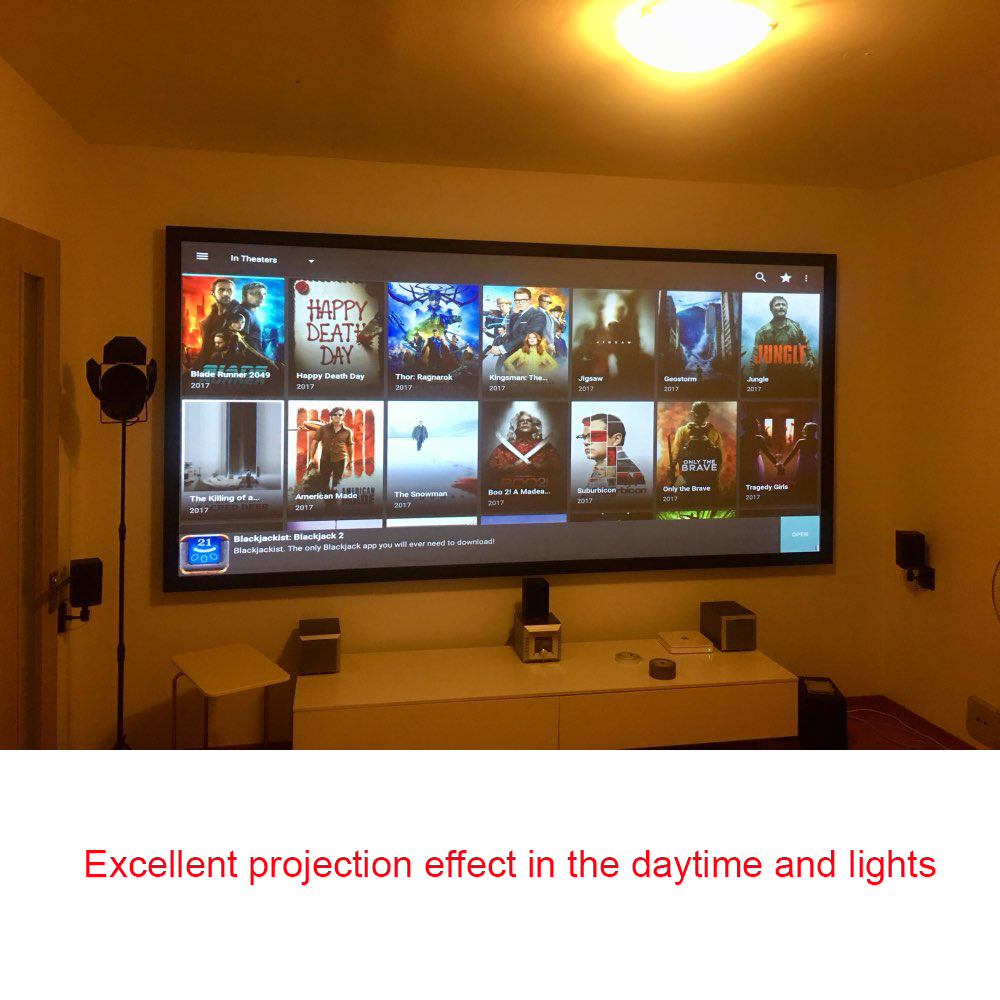 شاشة عرض سالانج، شاشة عرض من ا - مراجعة Home Cinema Blanc وسعره