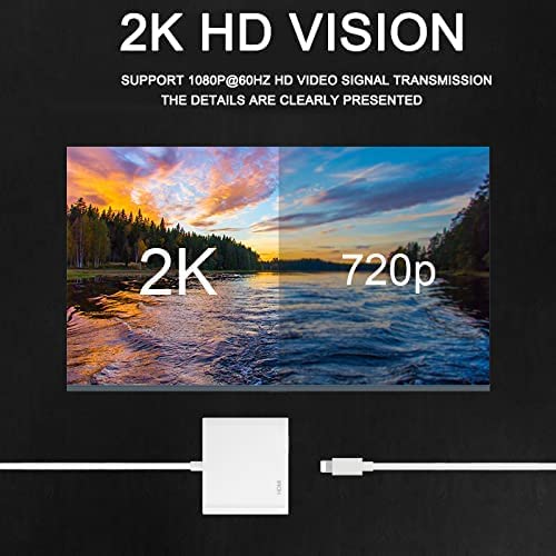 كابل لايتنينج إلى HDMI بدقة 10 - مراجعة Home Cinema Blanc وسعره