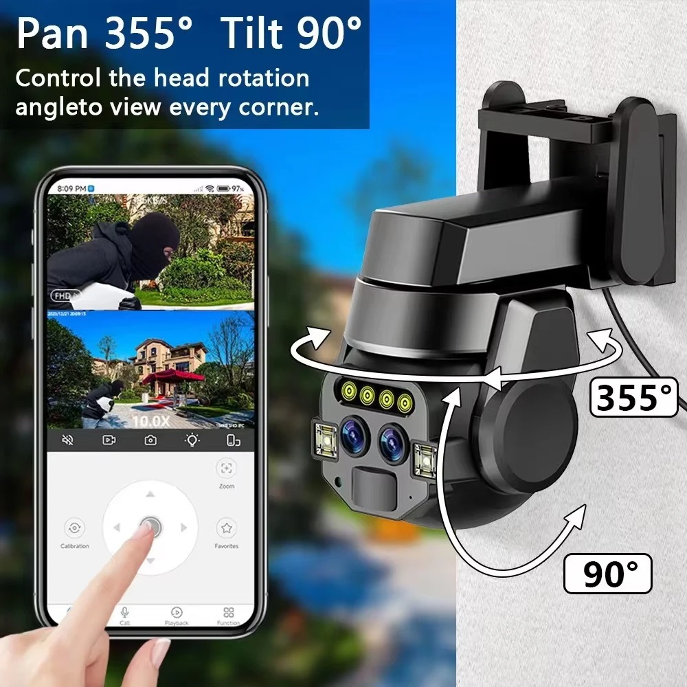 كاميرا مراقبة خارجية بدقة 4K م - مراجعة Home Cinema Outdoor وسعره