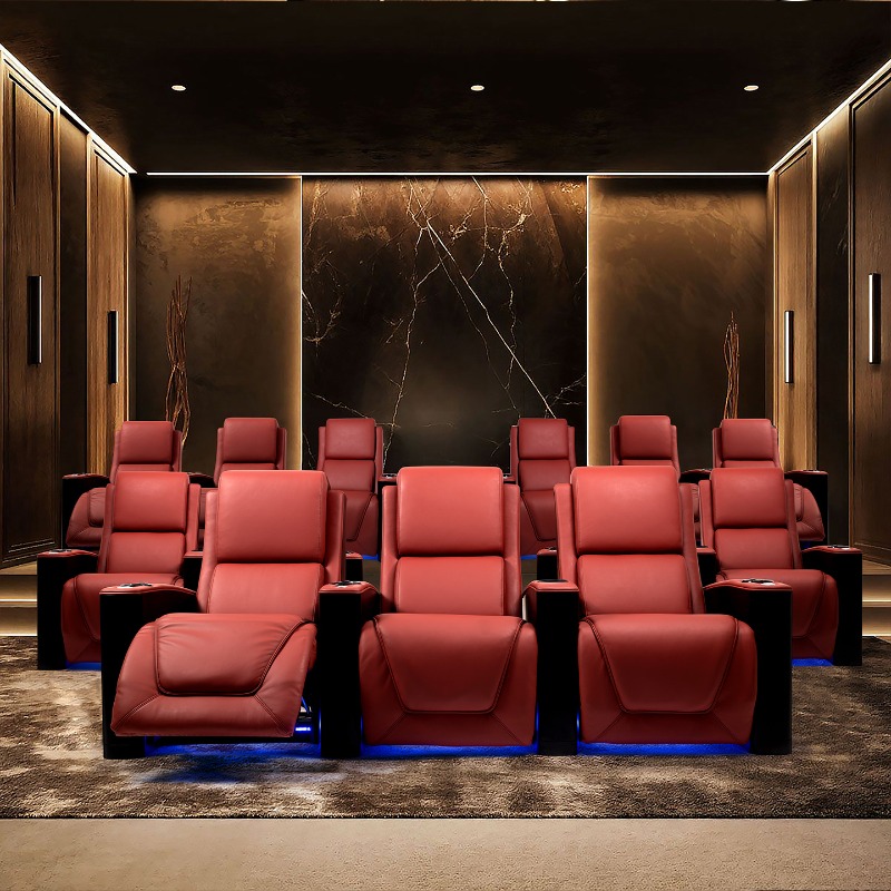 مسرح منزلي خاص، غرفة صوت وفيدي - مراجعة Home Cinema Chairs وسعره