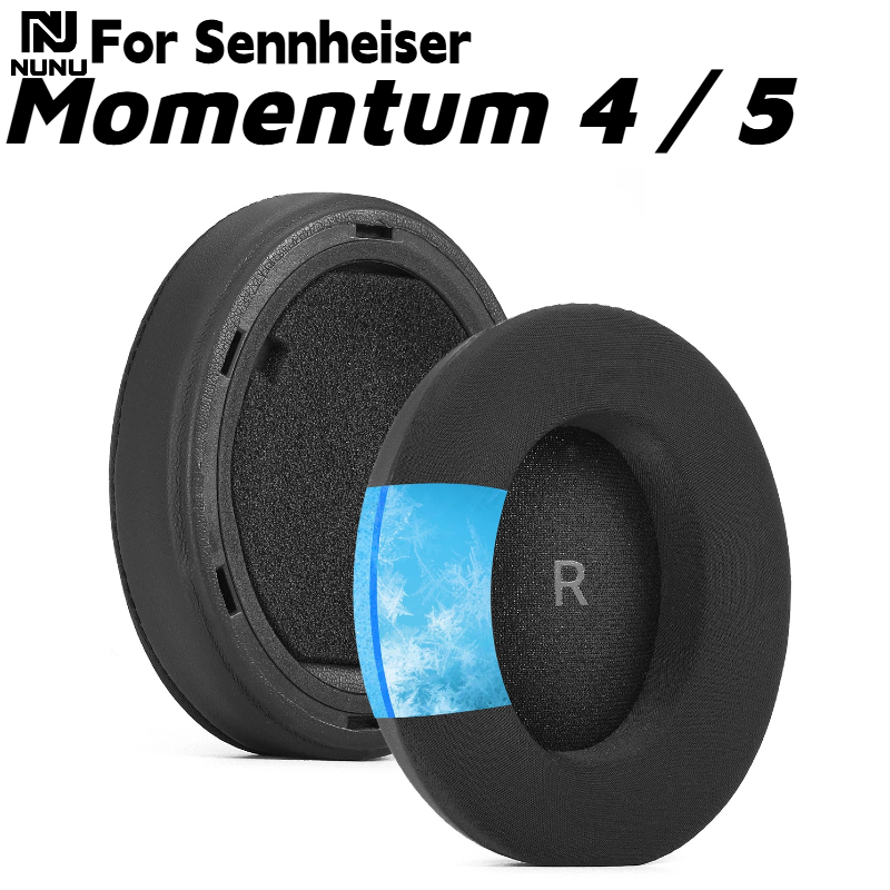 وسادات أذن بديلة مريحة مصنوعة  - مراجعة Sennheiser Headphone Momentum 4 وسعره