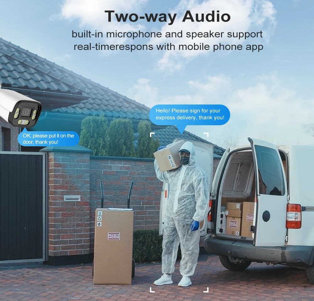 كاميرا أمان IP لاسلكية خارجية  - مراجعة Home Cinema Outdoor وسعره