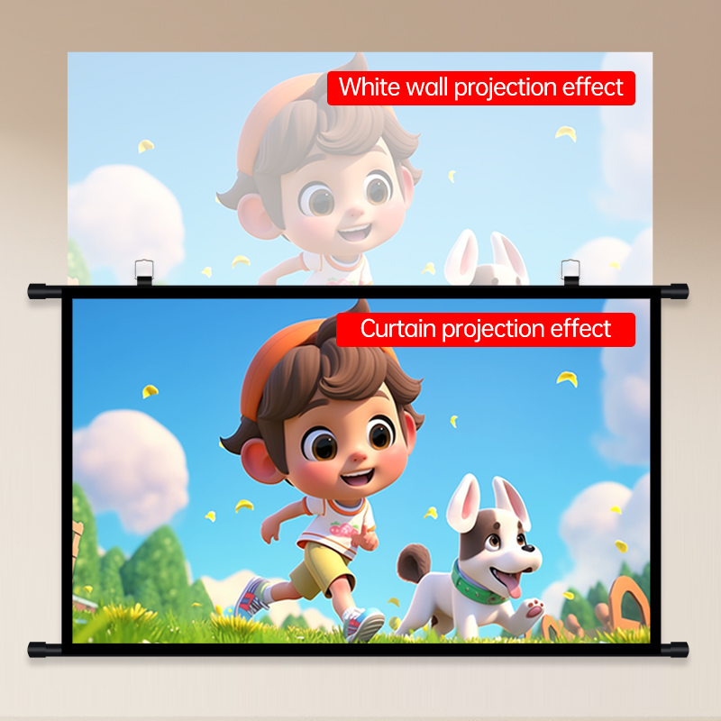 شاشة عرض قابلة للتعليق على الح - مراجعة Home Cinema Blanc وسعره