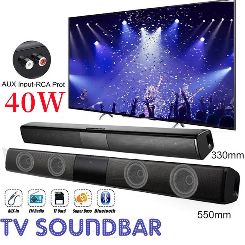40 واط مكبرات الصوت التلفزيون  - مراجعة Home Cinema With Wireless Rear Speakers وسعره