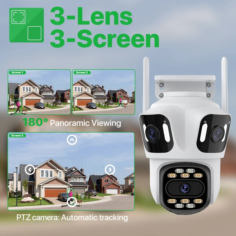 كاميرا WONSDAR ثلاثية العدسات  - مراجعة Home Cinema Outdoor وسعره