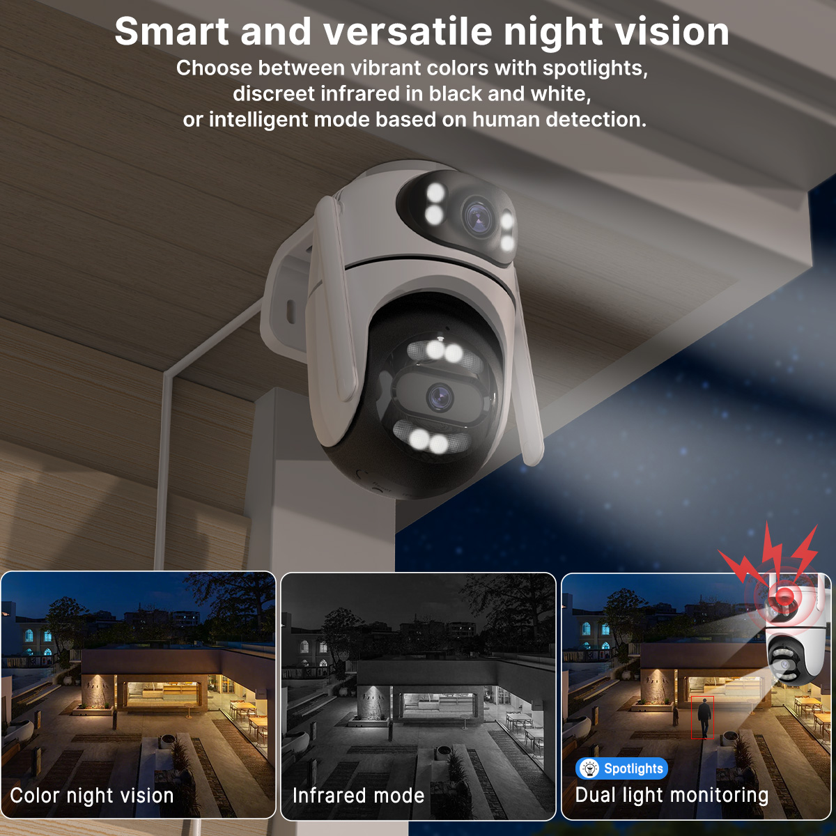 كاميرا مراقبة IP بدقة 8 ميجابك - مراجعة Home Cinema Outdoor وسعره